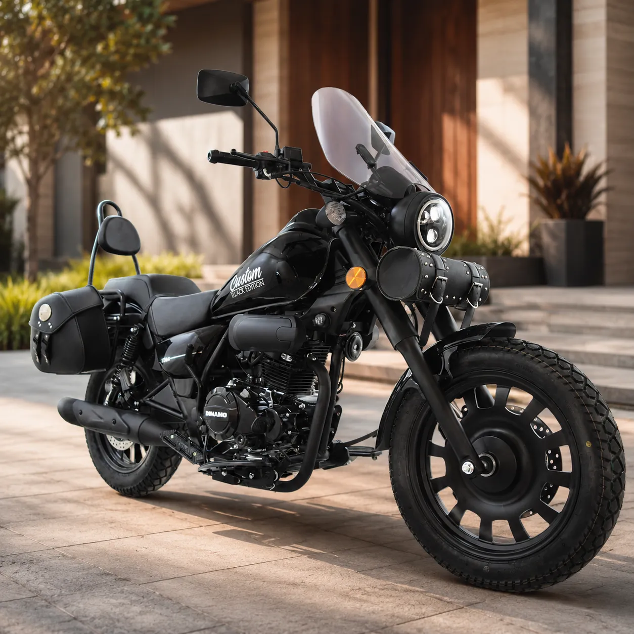 Custom Black 175 cc